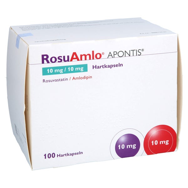 Rosuamlo Apontis 10 mg/10 mg Hartkapseln 100 St