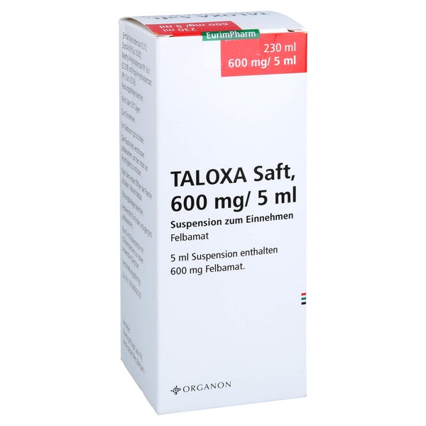 Taloxa Saft 600 mg/5 ml 230 ml