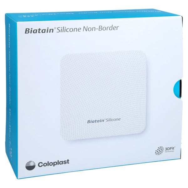 Biatain Silicone Non-border Schaumverb.10x10 Cm 10 St