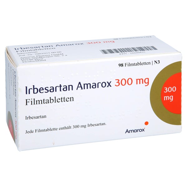 Irbesartan Amarox 300 mg Filmtabletten 98 St