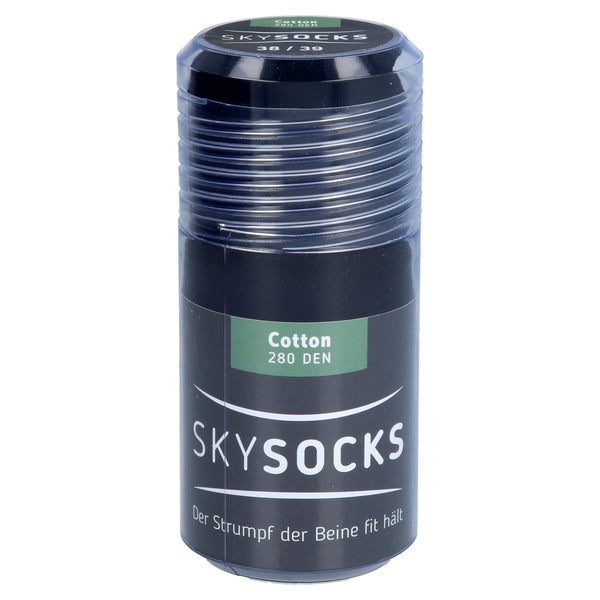 Skysocks Cotton 280den AD 38/39 black 2 St
