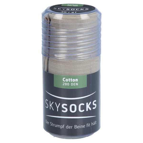 Skysocks Cotton 280den AD 40/41 sand 2 St