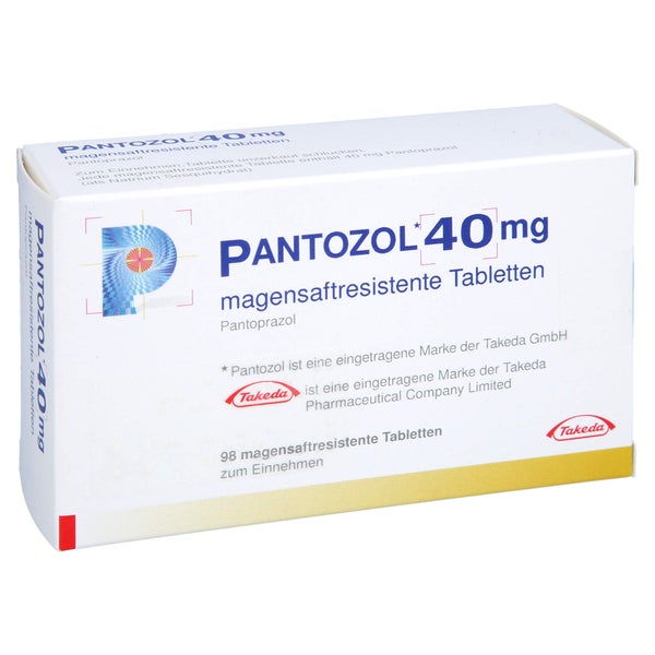 Pantozol 40 mg magensaftresistente Table 98 St