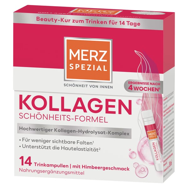 Merz Spezial Kollagen Schönheits-formel Trinkamp. 14X25 ml