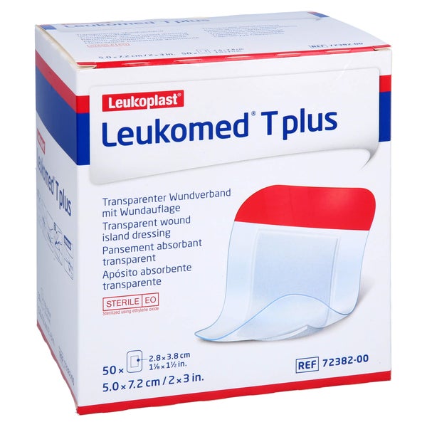 Leukomed Transp.plus Sterile Pflaster 5x 50 St