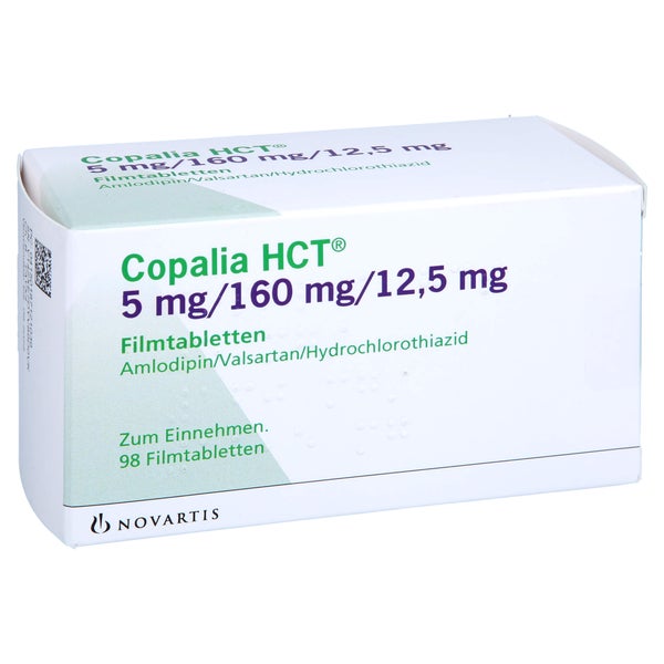 Copalia HCT 5 mg/160 mg/12,5 mg Filmtabl 98 St