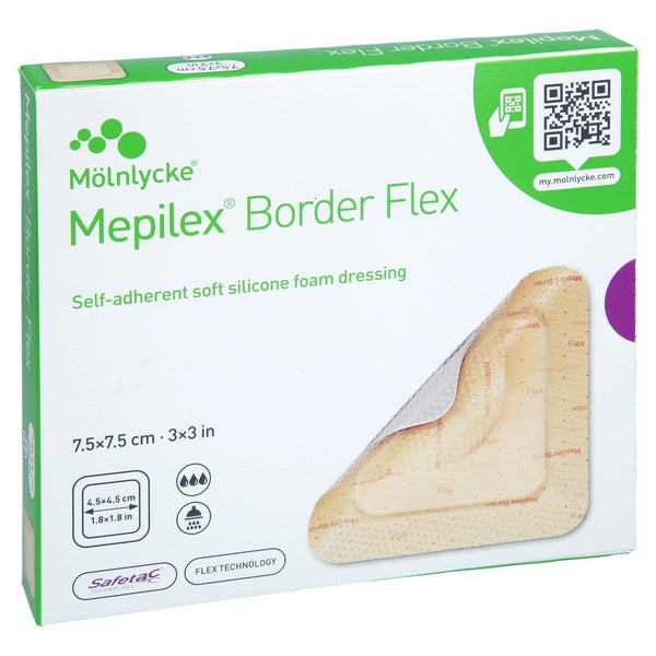 Mepilex Border Flex Schaumverb.haft.7,5x 5 St