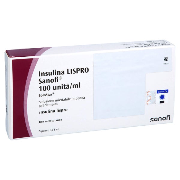 Insulin Lispro Sanofi 100 E/ml Fertigpen 5X3 ml 5X3 ml