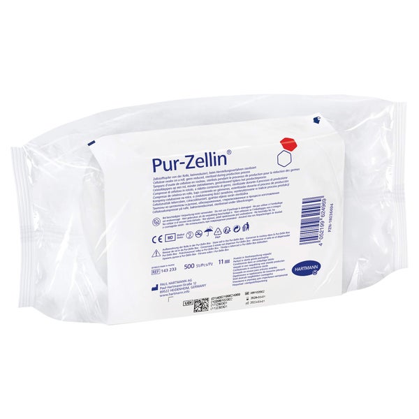 Pur-zellin 4x5 cm keimreduziert Rolle 2X500 St