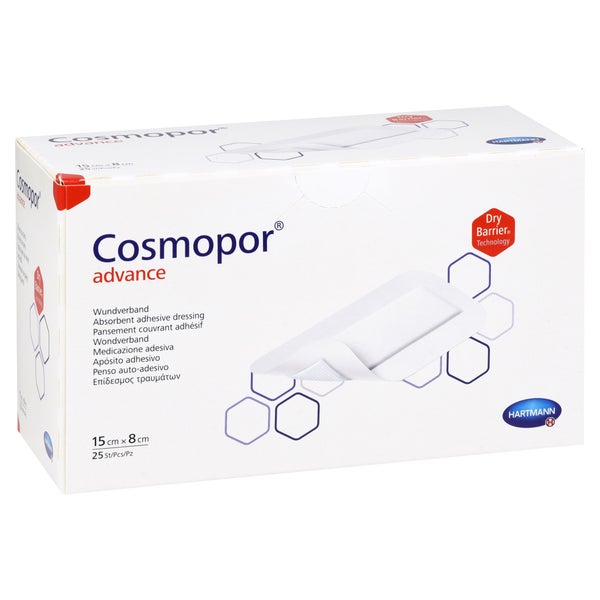 Cosmopor Advance Wundverband 8x15 Cm 25 St