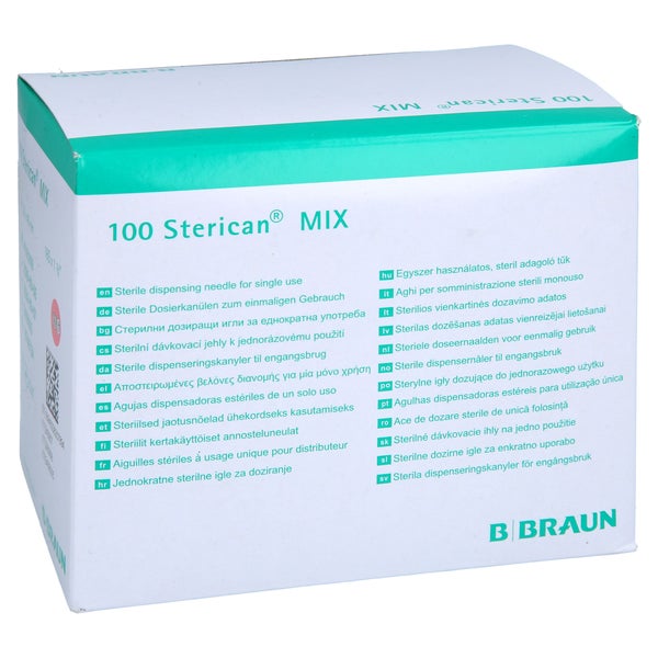 Sterican Mix Einmalkan.18 G 40 Mm Stumpf 100 St