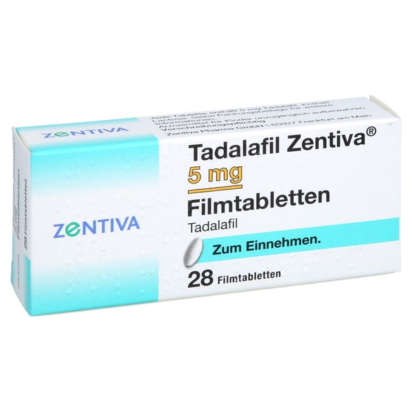 Tadalafil Zentiva 5 Mg Filmtabletten 28 St