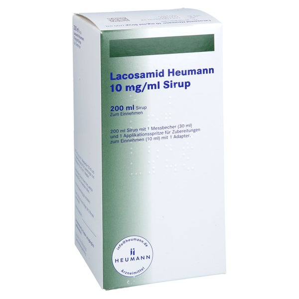 Lacosamid Heumann 10 Mg/ml Sirup 200 ml