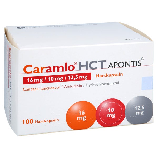 Caramlo HCT Apontis 16 mg/10 mg/12,5 mg 100 St