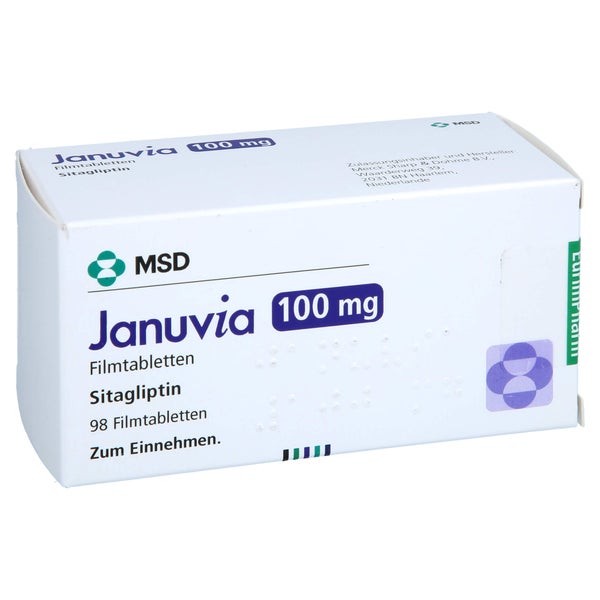 Januvia 100 mg Filmtabletten 98 St