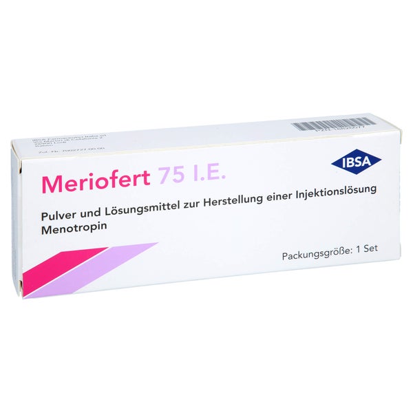 Meriofert 75 I.e. Plv.u.lsm.z.h.e.injektionslsg. 1 St