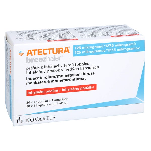 Atectura Breezhaler 125µg/127,5µg Hkp.m. 30 St