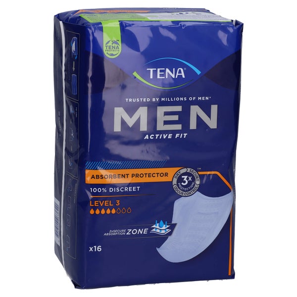 TENA MEN Active Fit Level 3 Inkontinenz 16 St