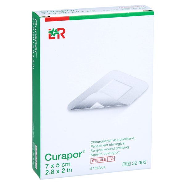Curapor Wundverband Steril Chirurgisch 5x7 Cm 5 St