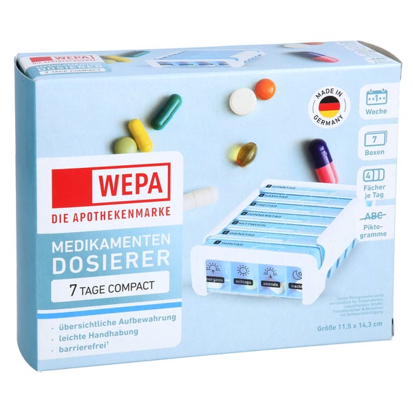 Wepa 7 Tage Compact Wochenmagazin Weiß/blau 1 St