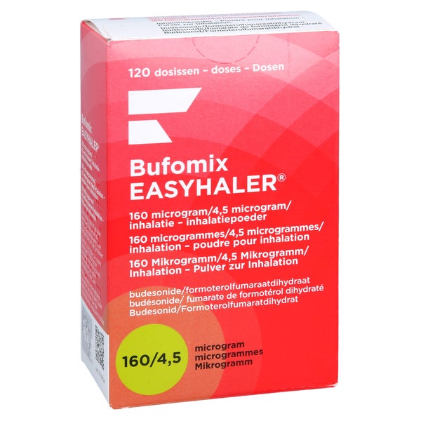 Bufomix Easyhaler 160/4,5 µg/Dosis 120ED 1 St