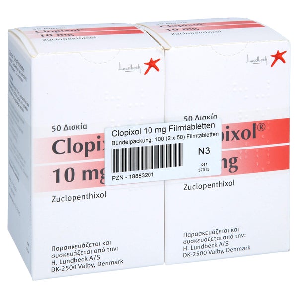 Clopixol 10 mg Filmtabletten 100 St
