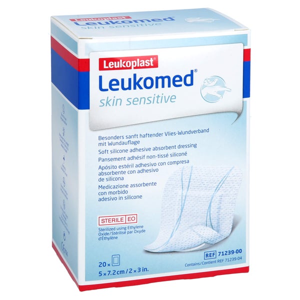 Leukomed skin Sensitive steril 5x7,2 cm 20 St