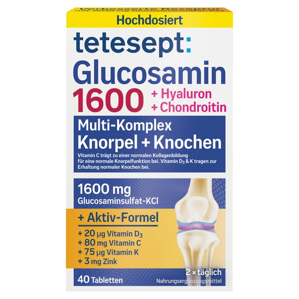 Tetesept Glucosamin 1600 Tabletten 40 St