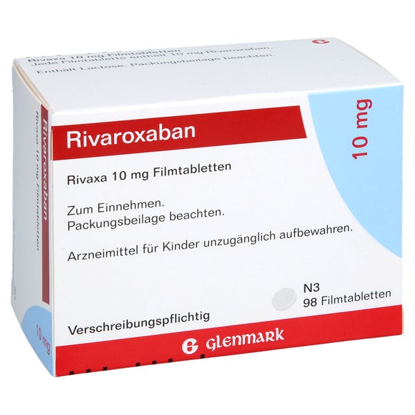 Rivaxa 10 Mg Filmtabletten 98 St