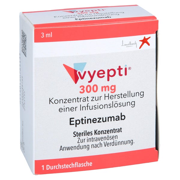 Vyepti 300 mg Konz.z.Herst.e.Infusionslö 1 St