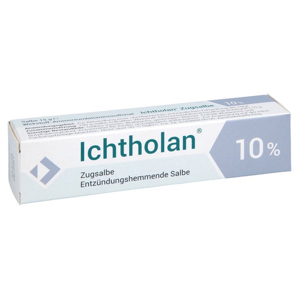 Ichtholan Zugsalbe 10% 15 g