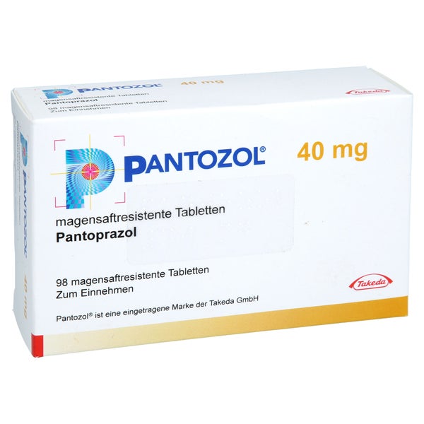 Pantozol 40 Mg Magensaftresistente Tabletten 98 St