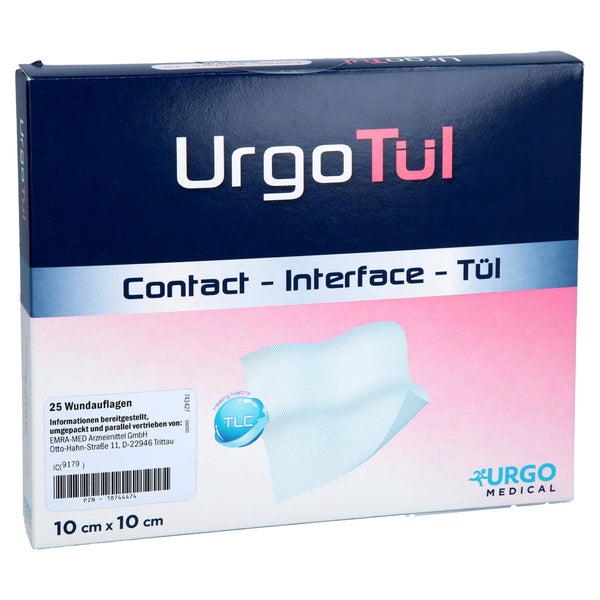 Urgotül 10x10 cm Wundgaze 25 St