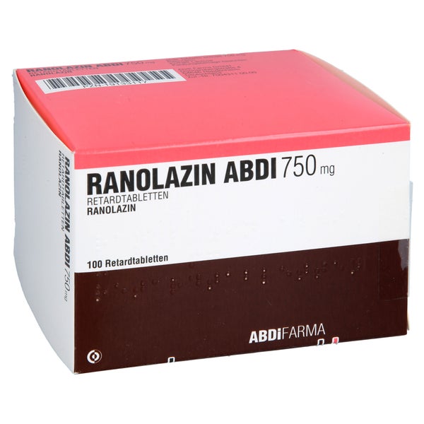 Ranolazin Abdi 750 Mg Retardtabletten 100 St