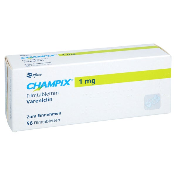 Champix 1 Mg Filmtabletten Folgepackung 56 St