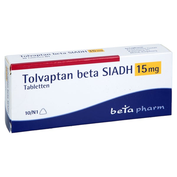Tolvaptan Beta Siadh 15 Mg Tabletten 10 St