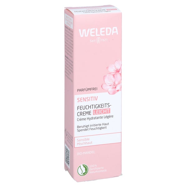 Weleda Sensitiv Feuchtigkeitscreme Leicht Mandel 30 ml