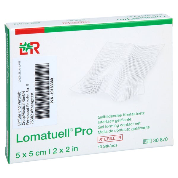 Lomatuell Pro 5x5 cm steril 10 St