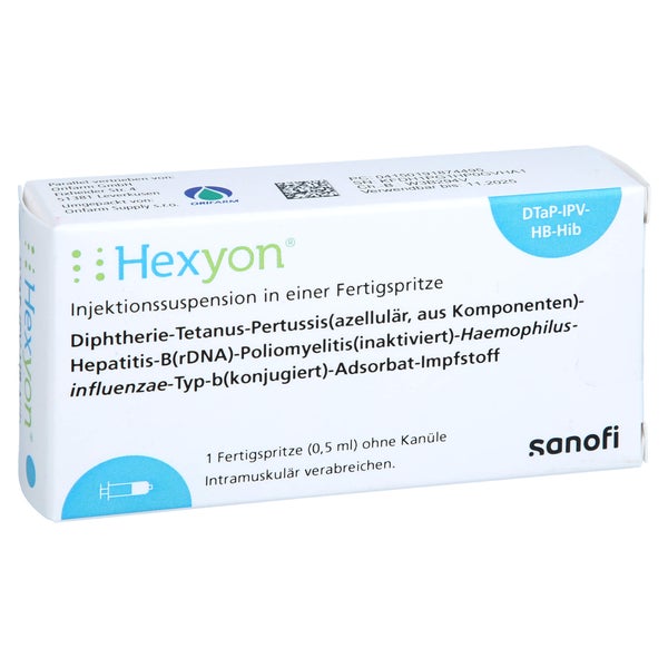 Hexyon Inj.-susp.i.e.fertigspr.o.kanüle 0,5 ml
