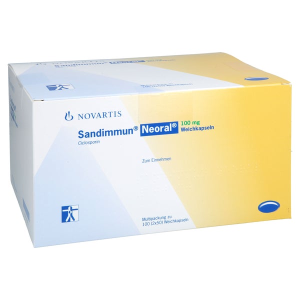 Sandimmun Neoral 100 Mg Weichkapseln 100 St