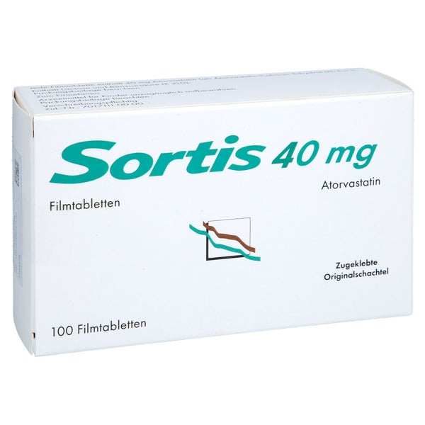 Sortis 40 Mg Filmtabletten 100 St