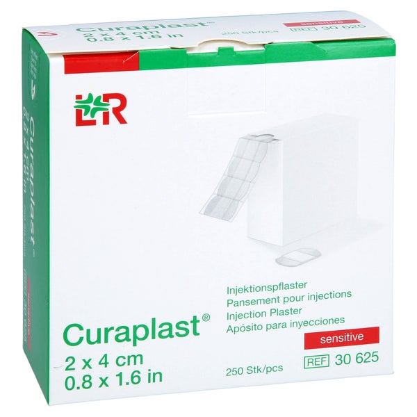Curaplast Inj.-pflaster Sensitiv 2x4 Cm 250 St