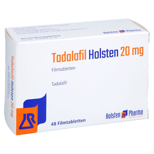 Tadalafil Holsten 20 Mg Filmtabletten 48 St