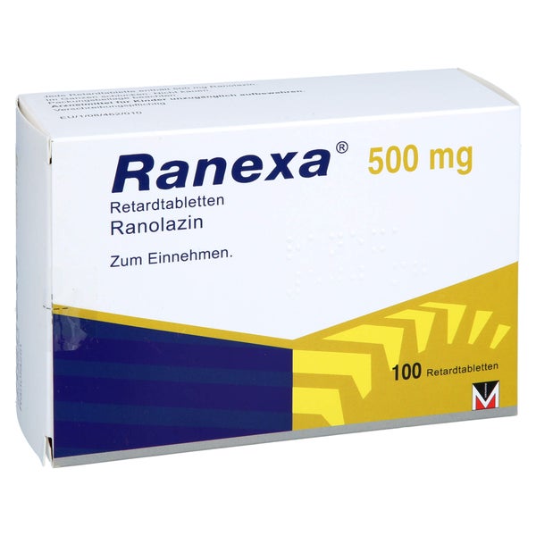 Ranexa 500 Mg Retardtabletten 100 St