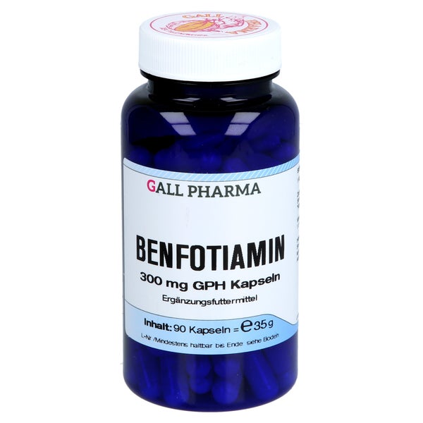 Benfotiamin 300 Mg Gph Kapseln Vet 90 St