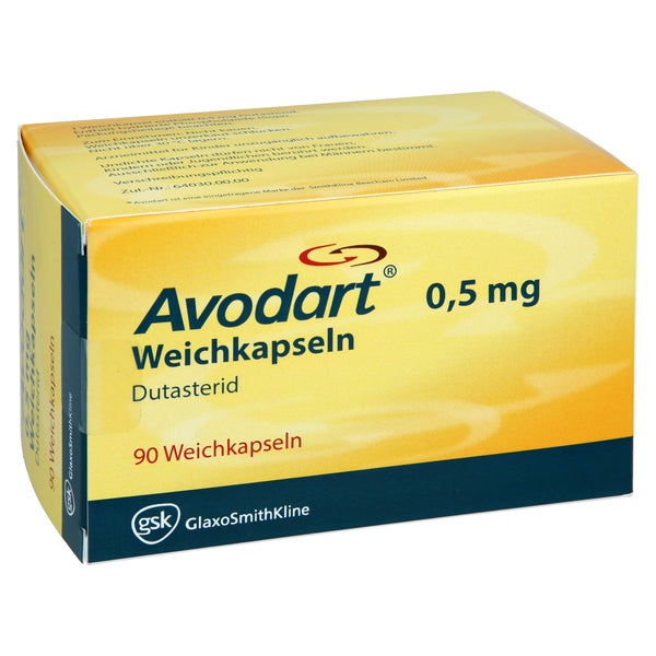 Avodart 0,5 Mg Weichkapseln 90 St