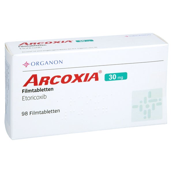 Arcoxia 30 Mg Filmtabletten 98 St