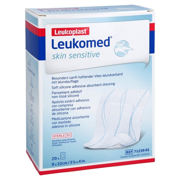 Leukomed Skin Sensitive Steril 8x10 Cm 20 St