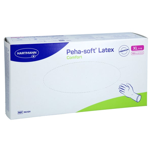 Peha-soft Latex Comfort Unt.hands.unsteril Pf Xl 100 St