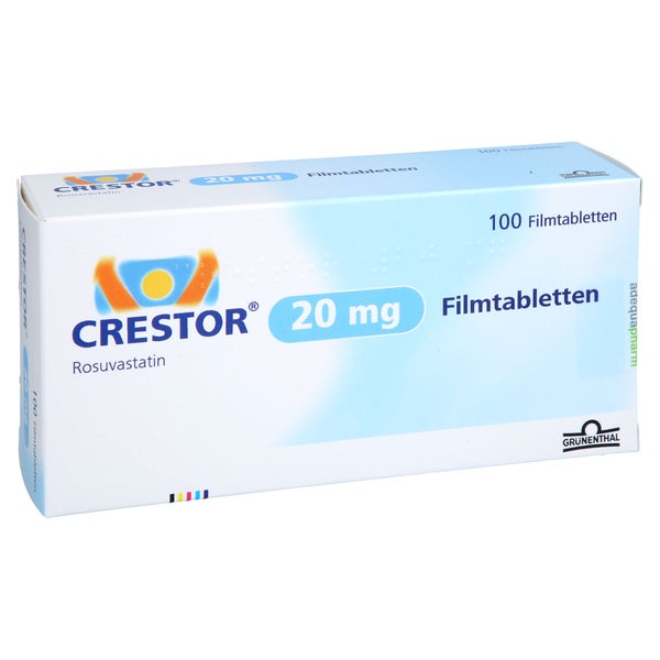 Crestor 20 Mg Filmtabletten 100 St